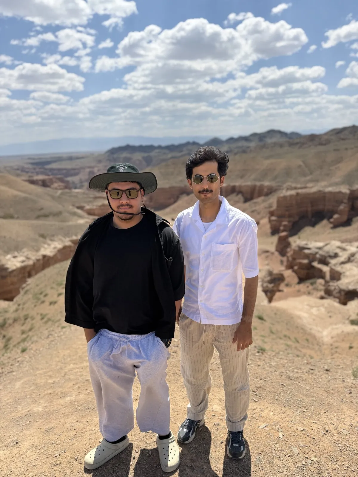 Our guests at Charyn Canyon